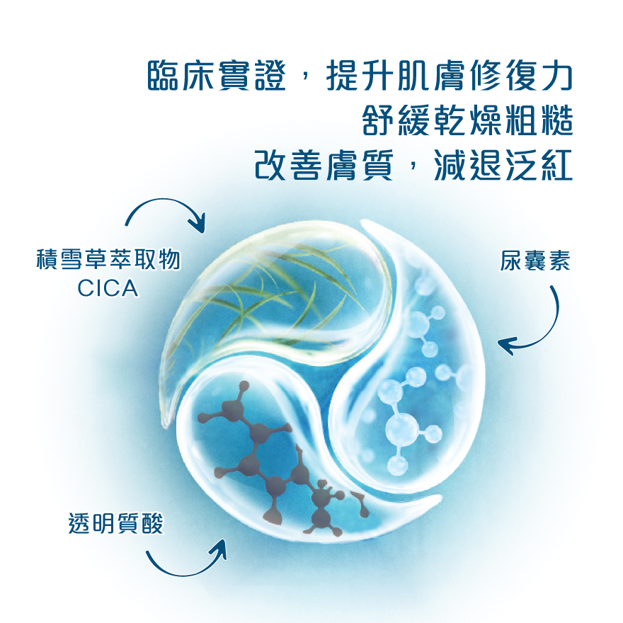 積雪草舒敏修復精華液 
                    Ingredients